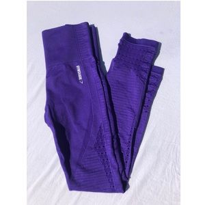 Gymshark Energy Seamless Leggings in Indigo